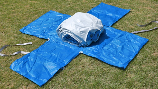 Illustration for article titled You Could Slide a Truck Down This Monstrous 50-Foot Long Slip N' Slide